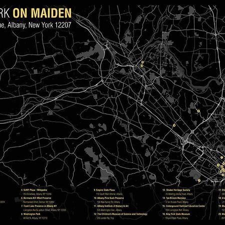 Downtown Albany 1 Bed + Workstation @ Maiden Lane Leilighet Eksteriør bilde