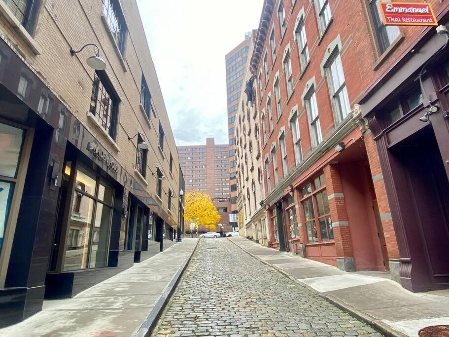 Downtown Albany 1 Bed + Workstation @ Maiden Lane Leilighet Eksteriør bilde